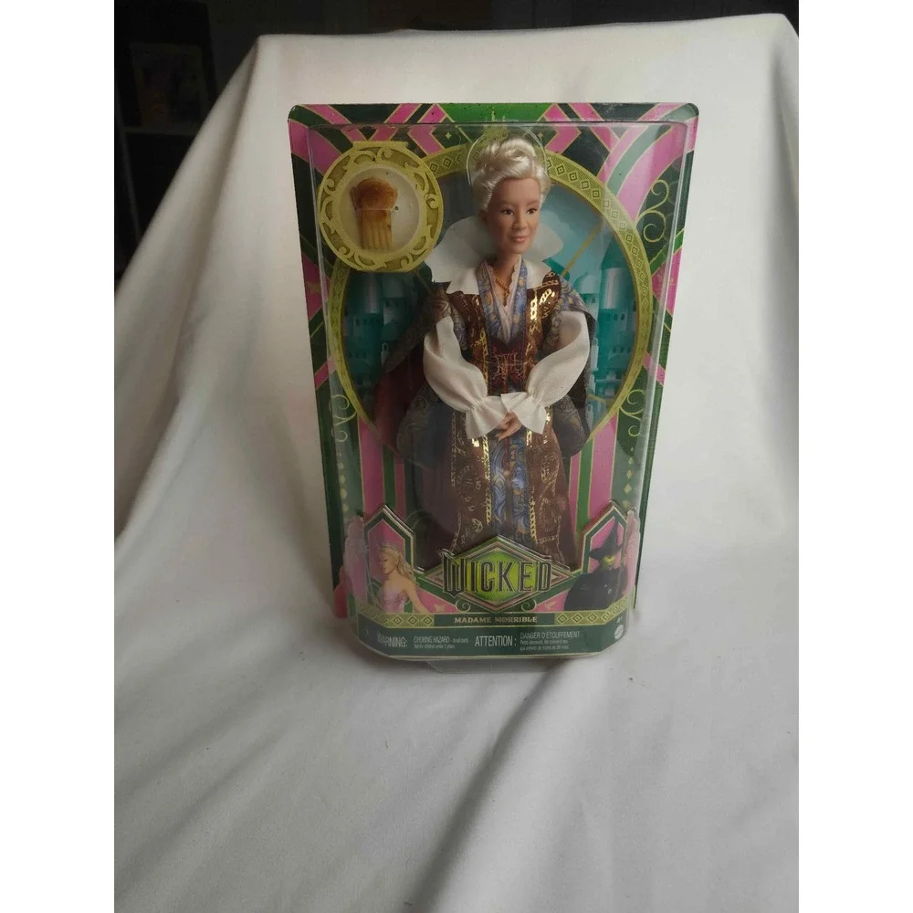 Mattel Wicked Madame Morrible Fashion Doll Shiz University JDG12 Movie Edition